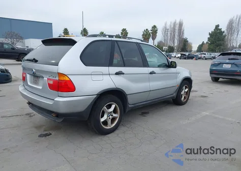 2001 BMW X5 3.0 из США, поврежденный, VIN WBAFA535X1LM78483